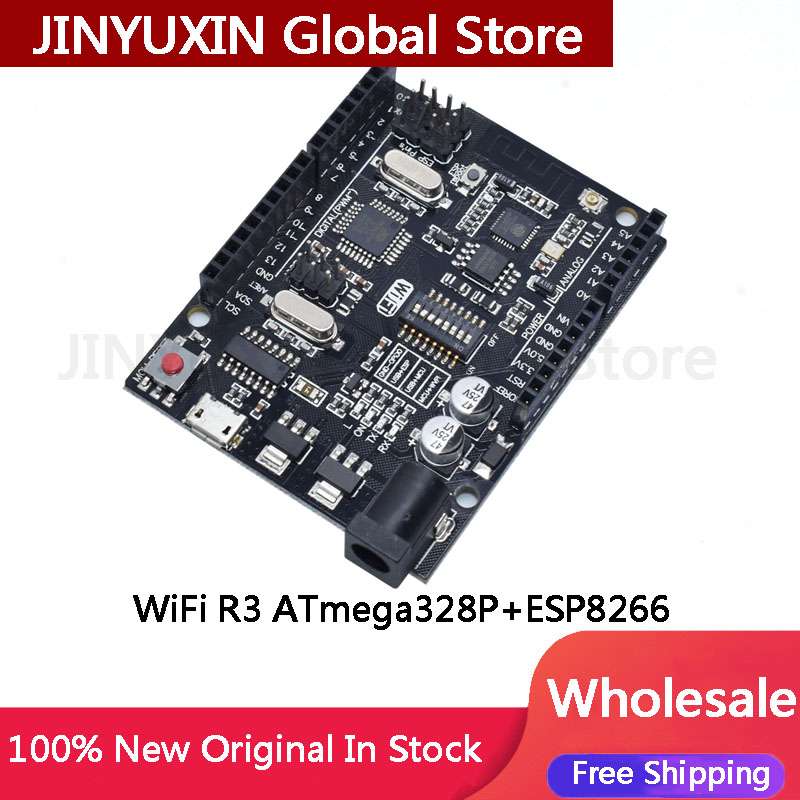 Esp8266 Nodemcu - 1PCs UNO R3 + WiFi ATmega328P+ESP8266
