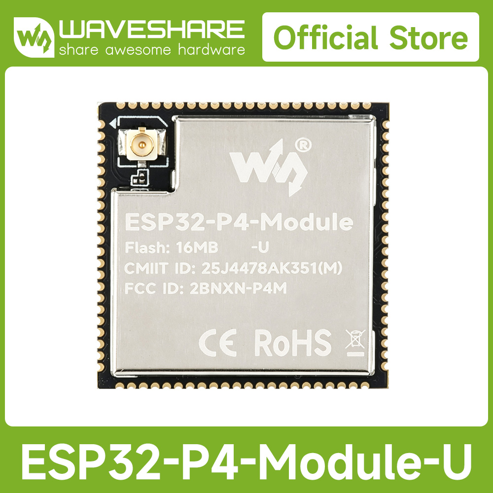 Esp32 Uart Module - Waveshare ESP32-P4-Module Core Board, Supports 2.4GHz
