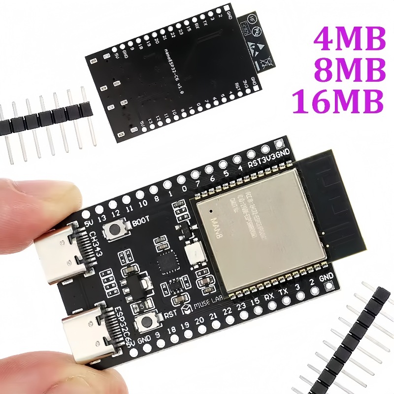 ESP32-C6-N4/N8/N16 Development - Esp32 C6 recension och pris
