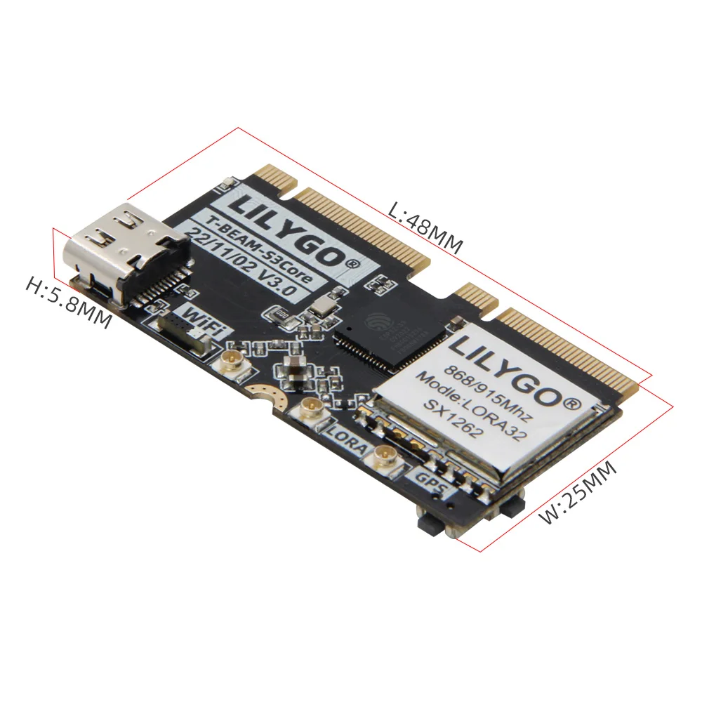 LILYGO T-BEAM-CORE V3.0 L76K U - Esp32 Development Board recension och pris