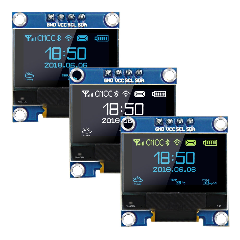 0.96 Inch OLED Display Module  - Esp8266 recension och pris