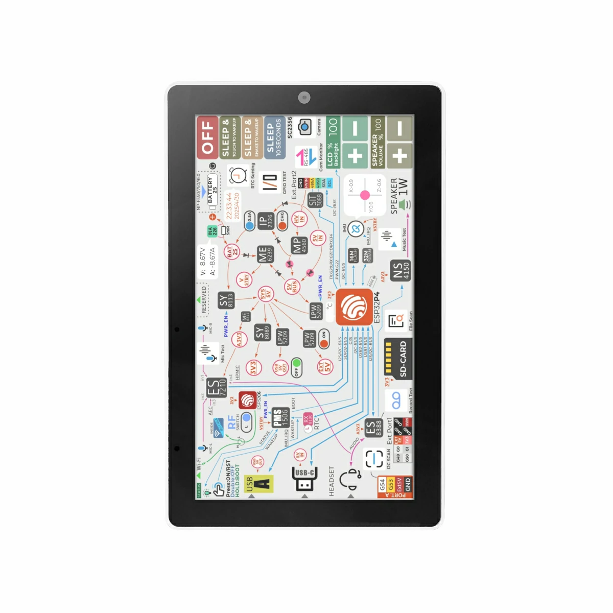 M5Stack TAB5 Portable Smart Io - Esp32 C6 recension och pris