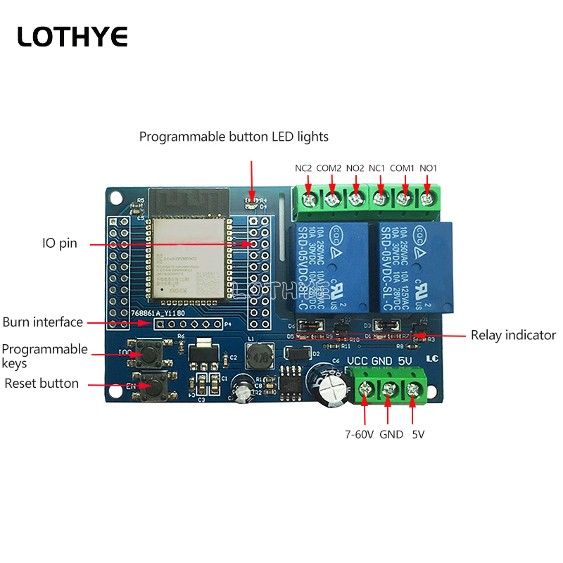 ESP32 Dual Channel Wifi Blueto - Esp32 Wifi Bluetooth Module recension och pris