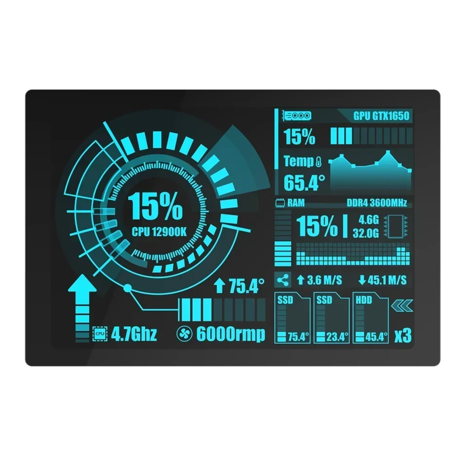 New   WT32-SC01 PLUS 16MB hmi  - Esp32 Development Board recension och pris