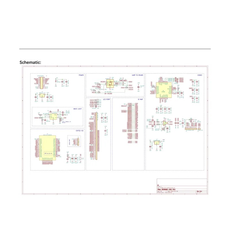 4 inch 86 box central control  - Esp32 Development Board recension och pris