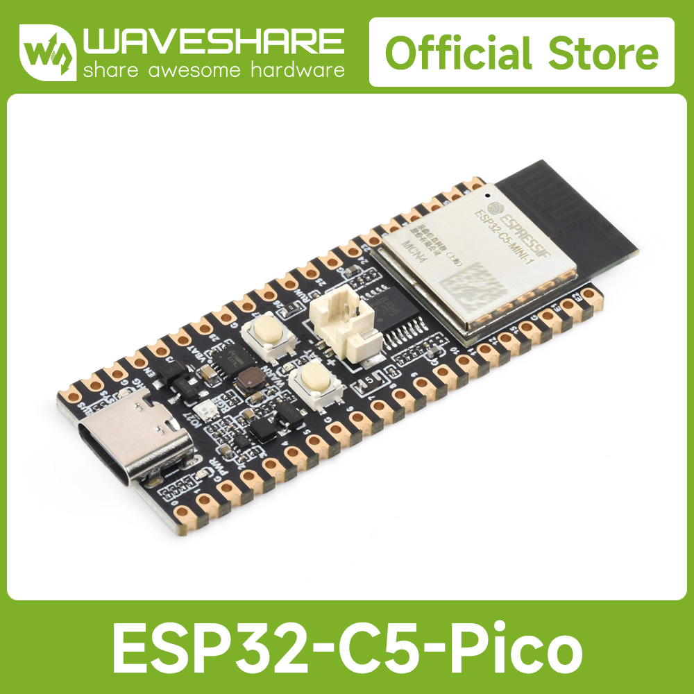 Waveshare ESP32-C5 dual-band W - Esp32 Uart Module recension och pris