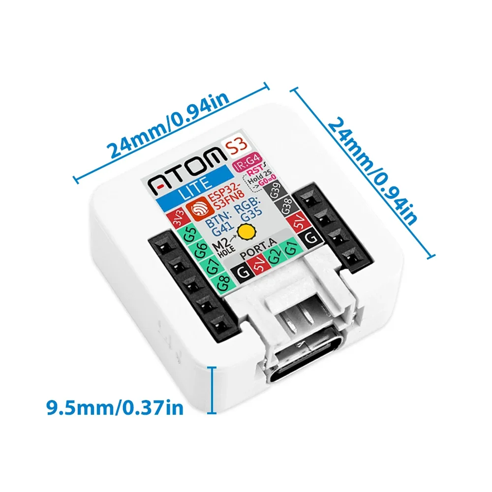 M5Stack AtomS3-Lite ESP32-S3 D - Esp32 Uart Module recension och pris