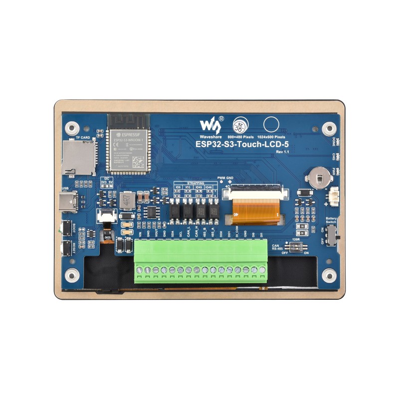 Waveshare ESP32-S3-Touch-LCD-5 - Esp32 Development Board recension och pris