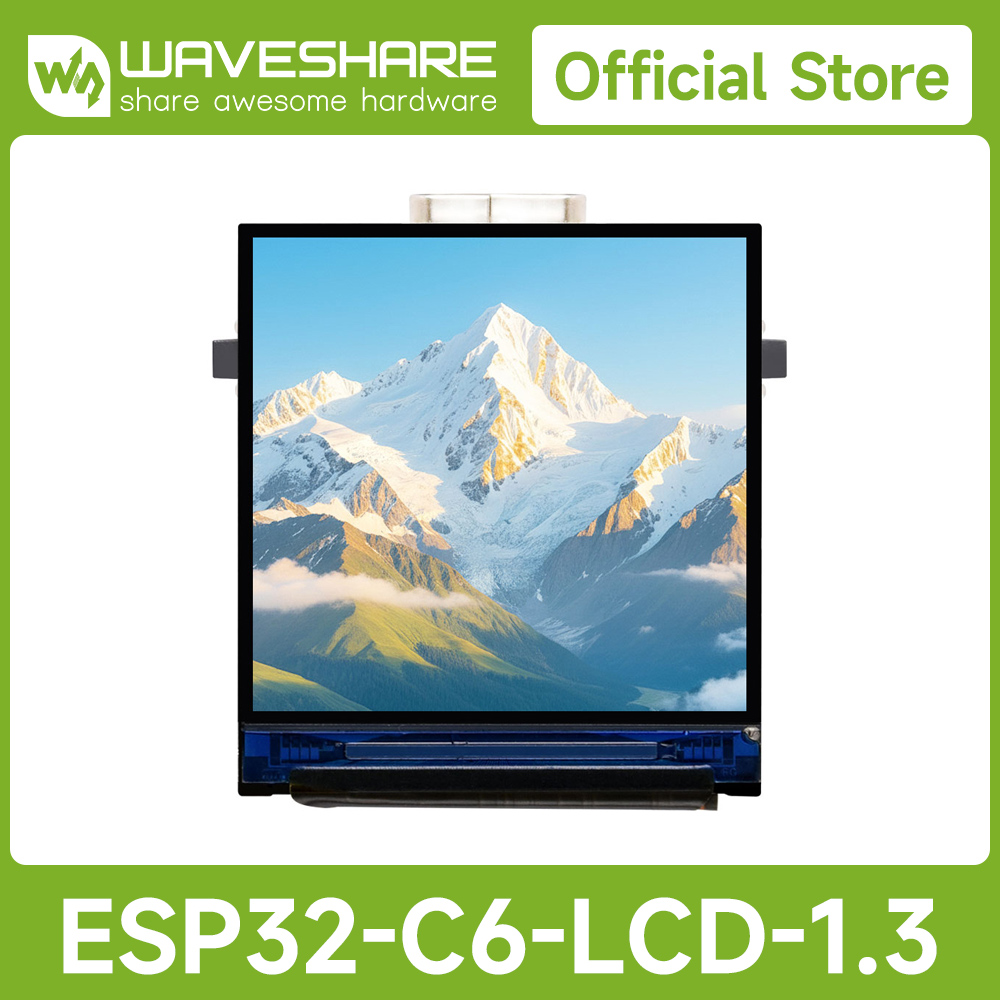 Waveshare ESP32-C6 1.3-inch LC - Esp32 C6 recension och pris