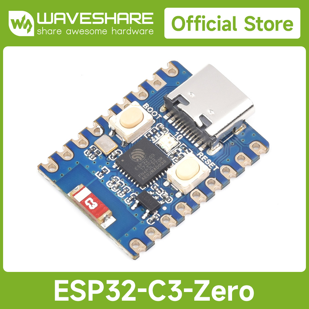 Waveshare ESP32-C3 Zero Mini D - Esp32 C3 recension och pris