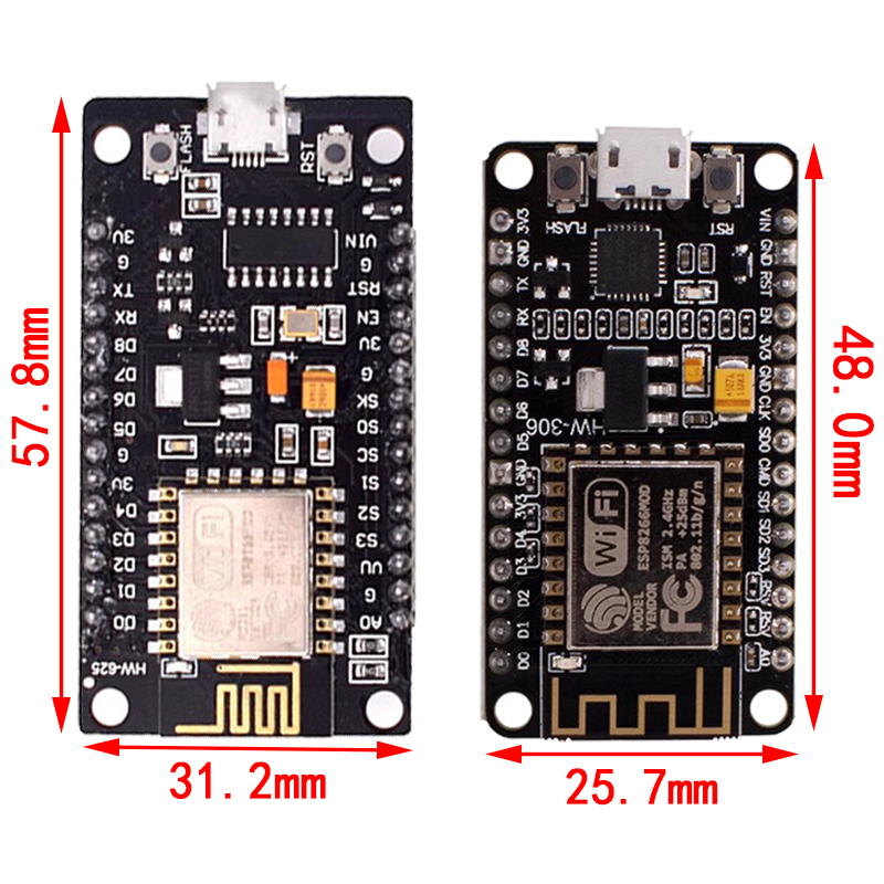 Wireless Module CH340/CP2102/C - Esp8266 Nodemcu recension och pris