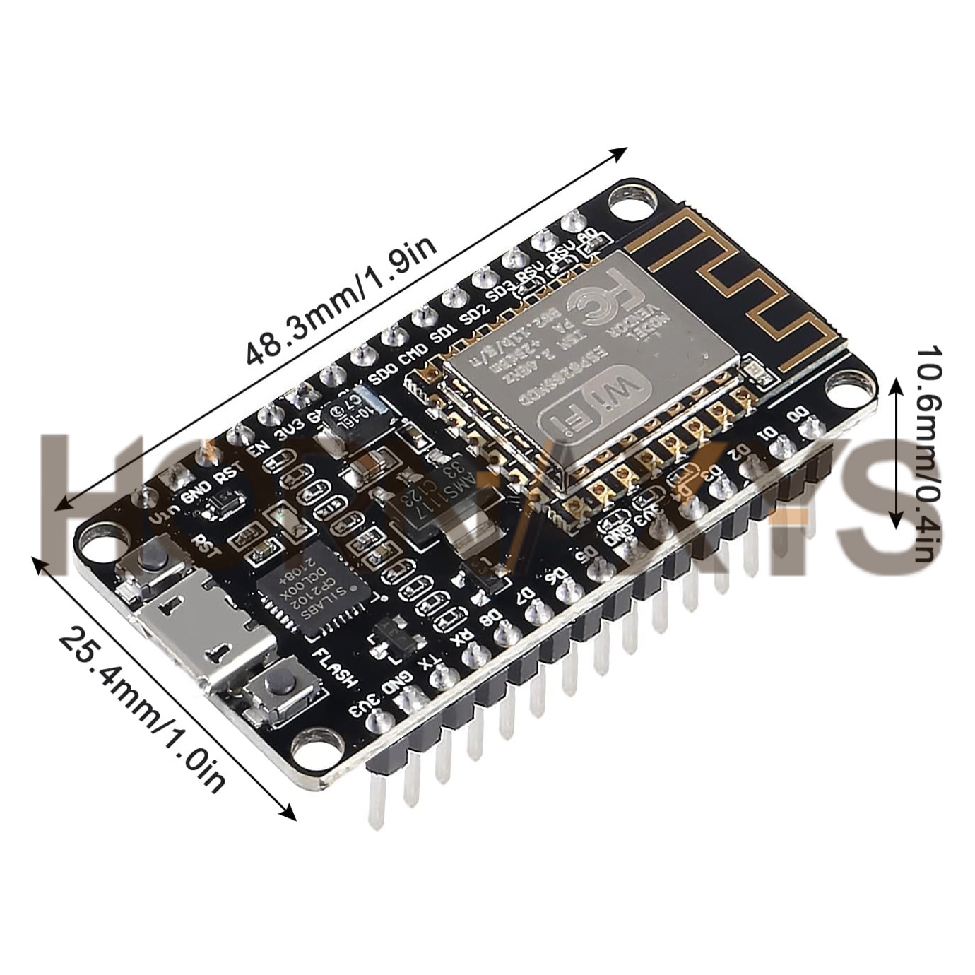 1-10PCS/Wireless Module CP2102 - Esp8266 Nodemcu recension och pris