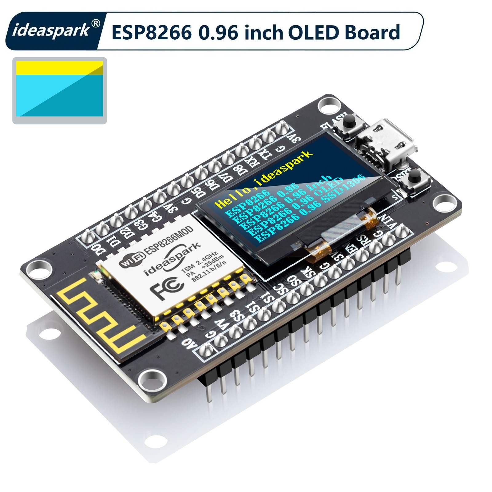 NodeMCU ESP8266 Development Bo - Esp8266 Nodemcu recension och pris