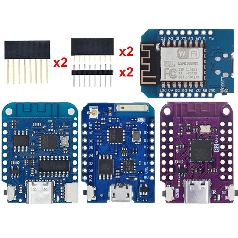 WeMos D1 Mini Pro V3.0 NodeMcu - Esp8266 Nodemcu recension och pris