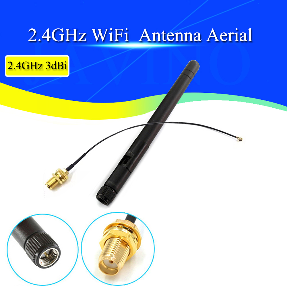 3dBi 2.4G WiFi Antenna RP-SMA  - Esp8266 recension och pris