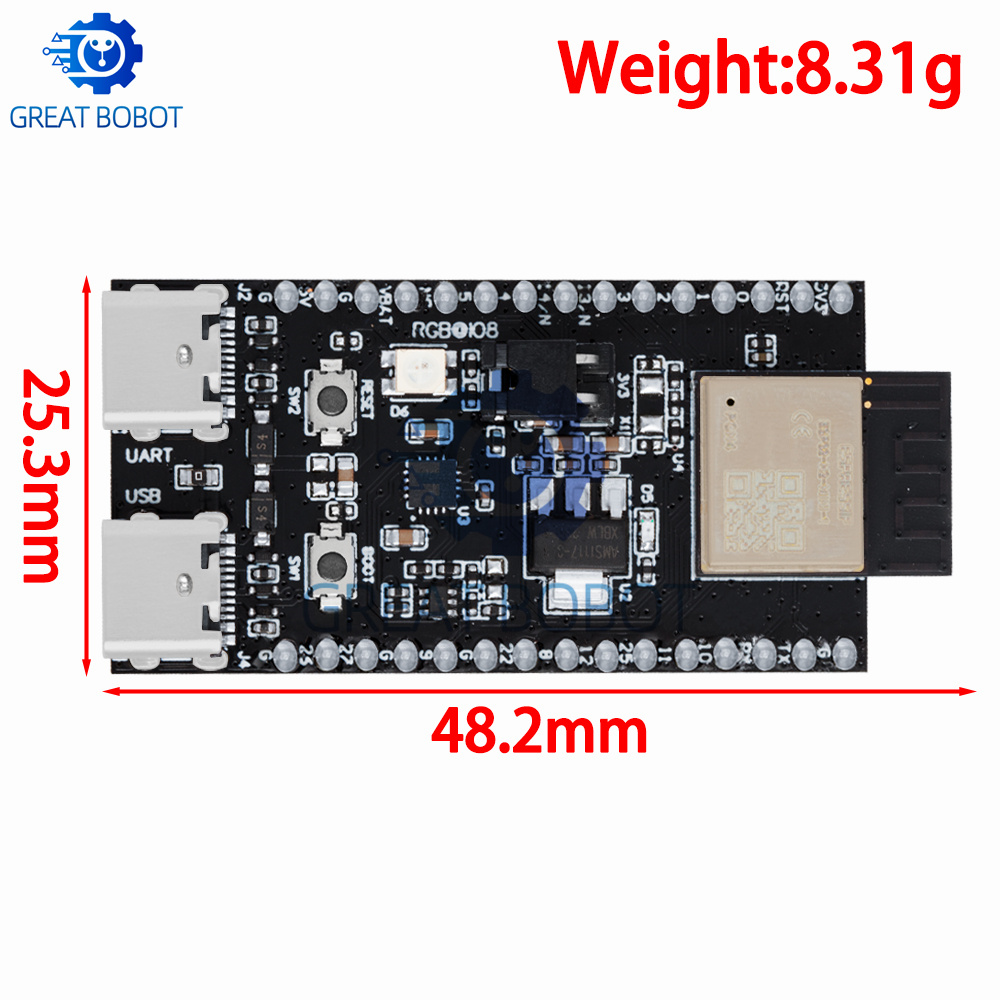 1~10PCS ESP32-H2-DevKitM WiFi+ - Esp32 H2 recension och pris